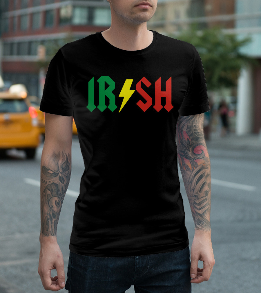 IRSH Colorful Lightning Bolt T-Shirt
