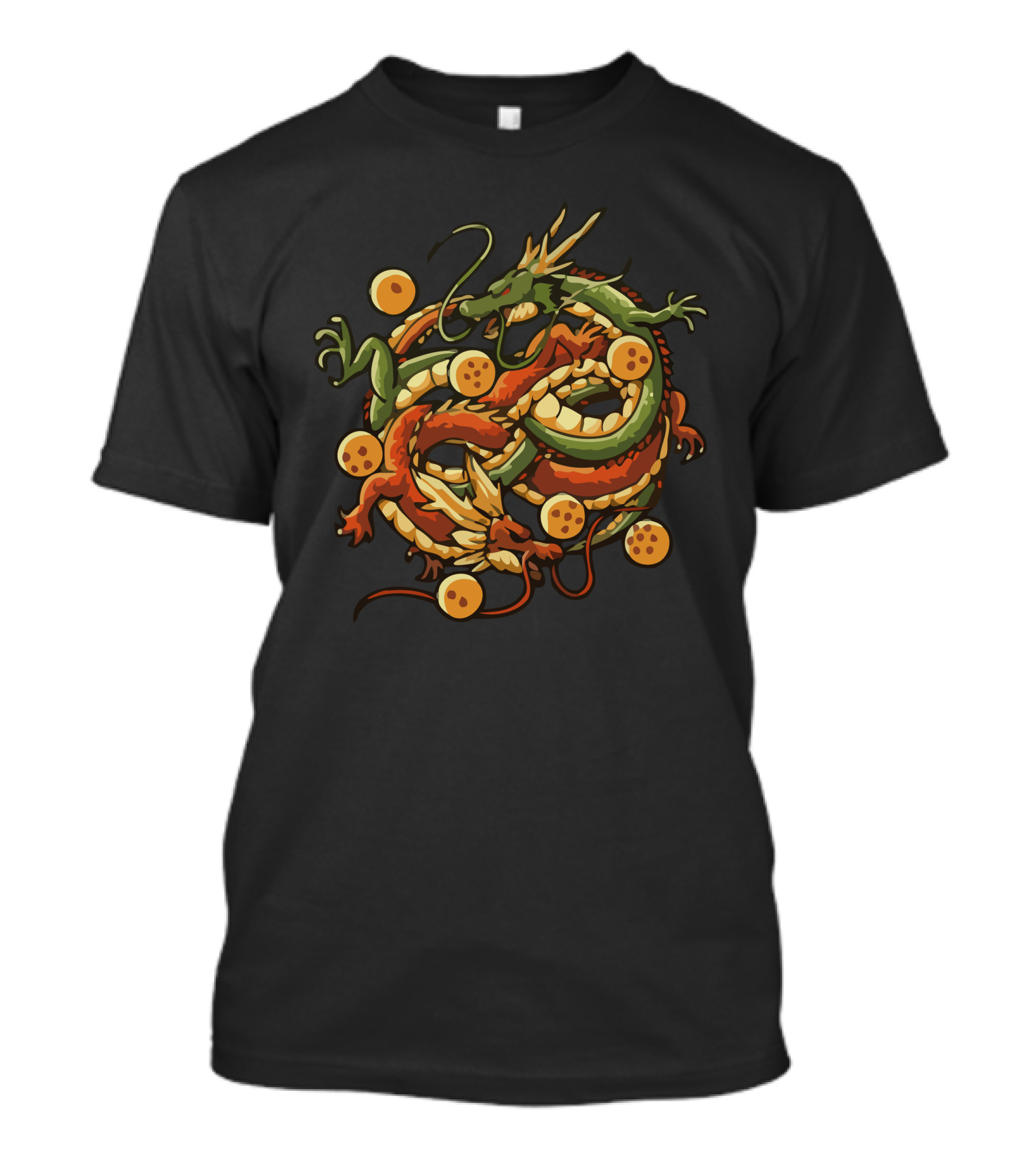 Neverending Dragonz Shenron And Dragon Balls Spiral Fusion T-Shirt