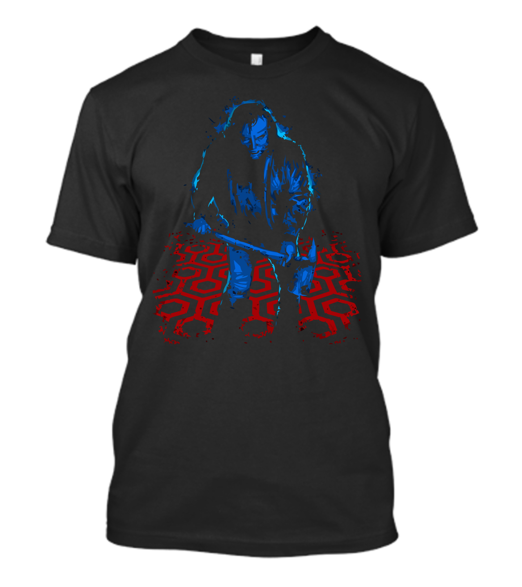 Shining Jack Torrance Overlook Hotel Carpet Horror T-Shirt