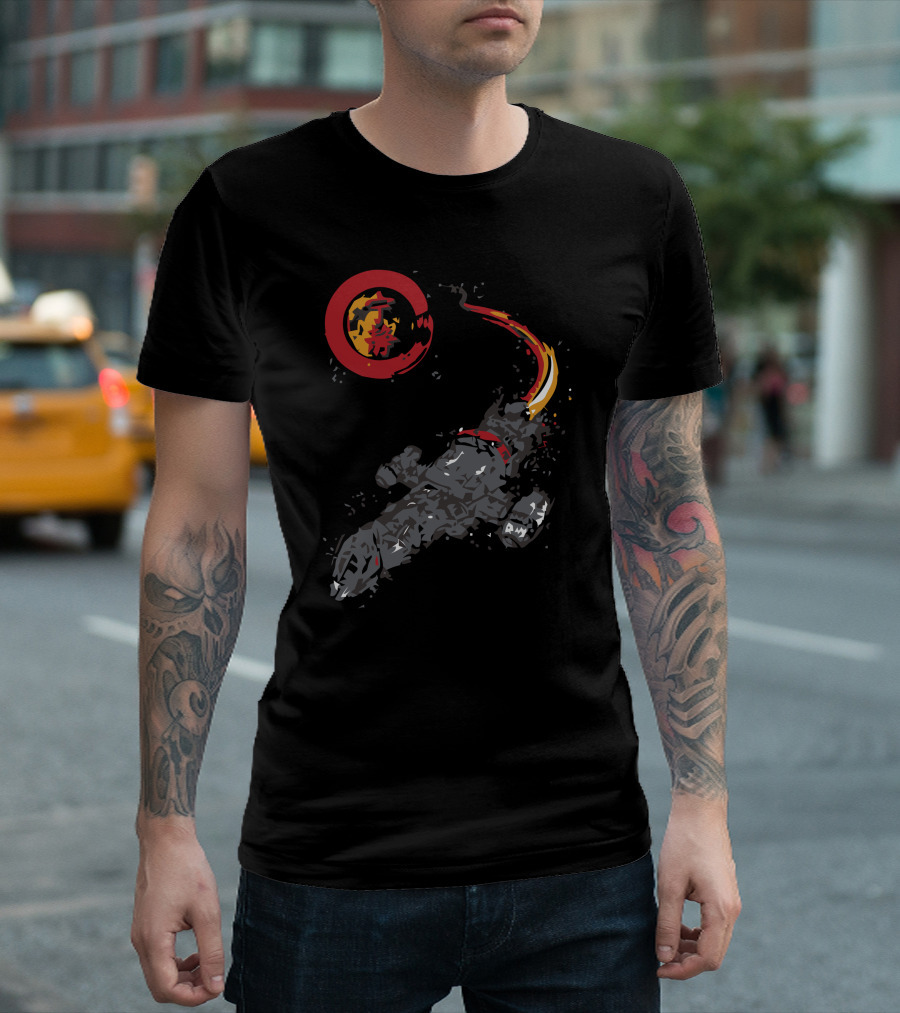 Firefly Spaceship Serenity A Leaf On The Wind T-Shirt