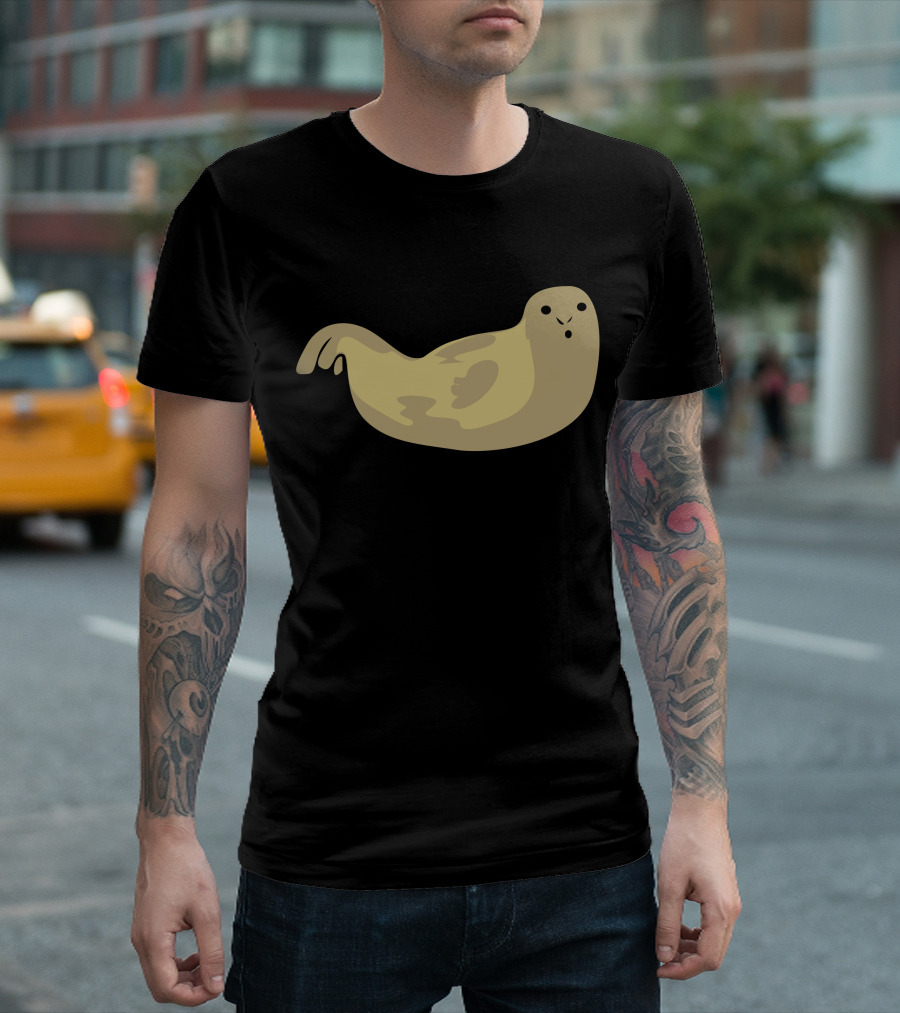 Anjing Laut Cute Seal Cartoon T-Shirt