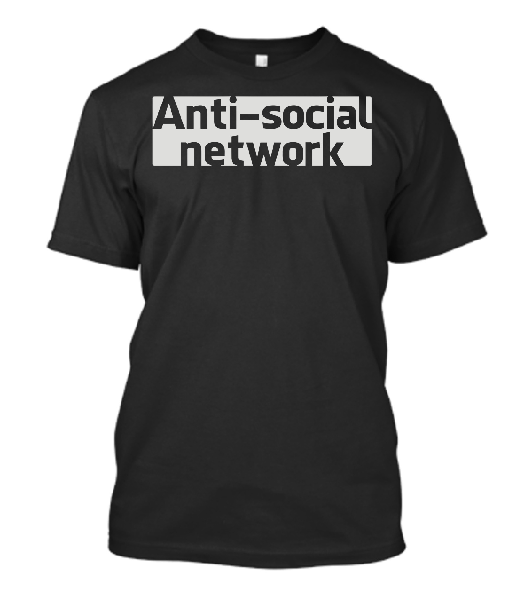 Anti-Social Network Text T-Shirt