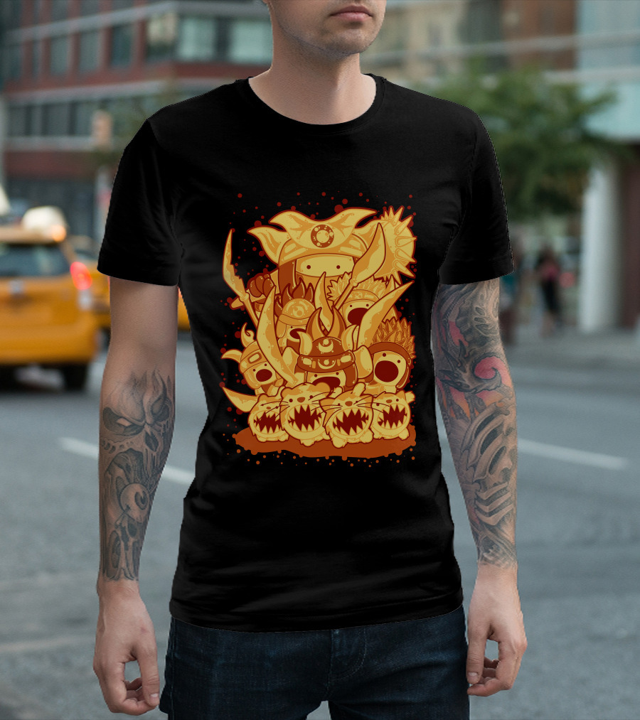 Attack of The Killer Vikings and Monsters T-Shirt
