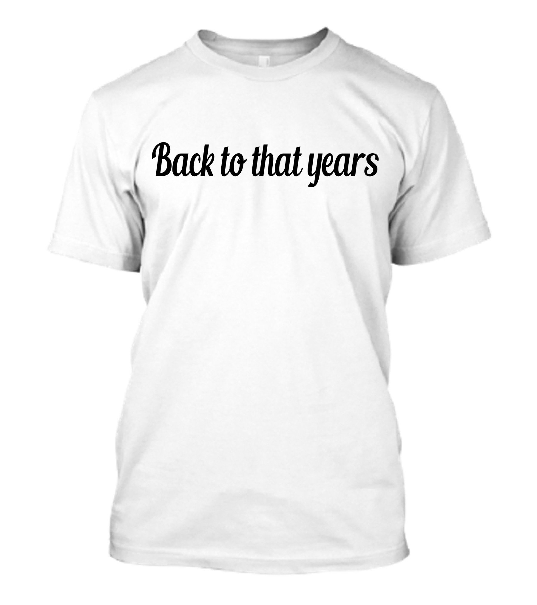 Back To That Years Retro Time Travel Nostalgia T-Shirt