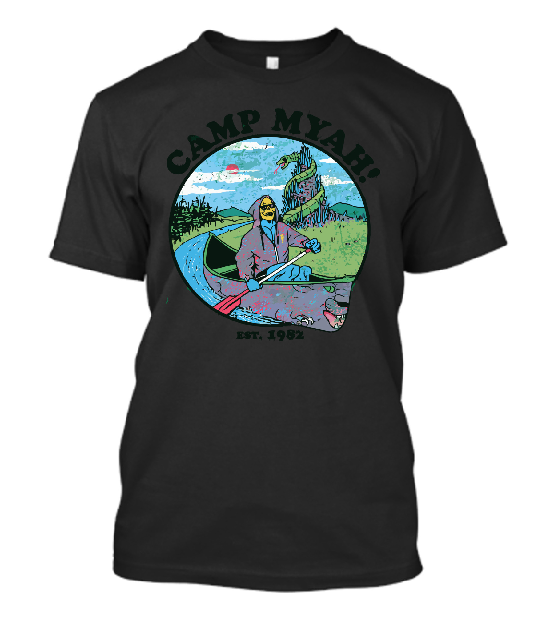 Canoe Adventure With Snake River Camp Myah Est. 1982 T-Shirt
