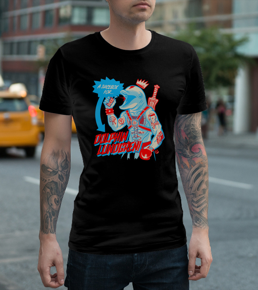A Juicebox for Dolphin Lundgren Nut Boxer T-Shirt