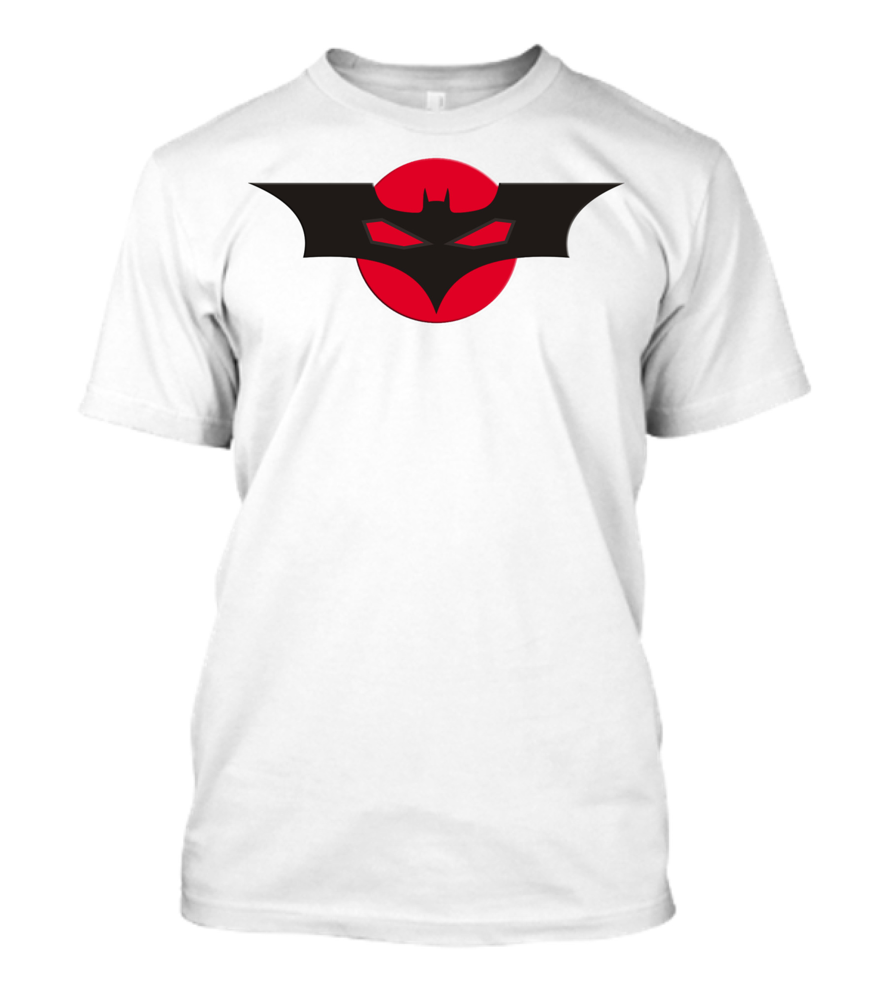 Eye Man Super Bat Symbol Red Circle T-Shirt