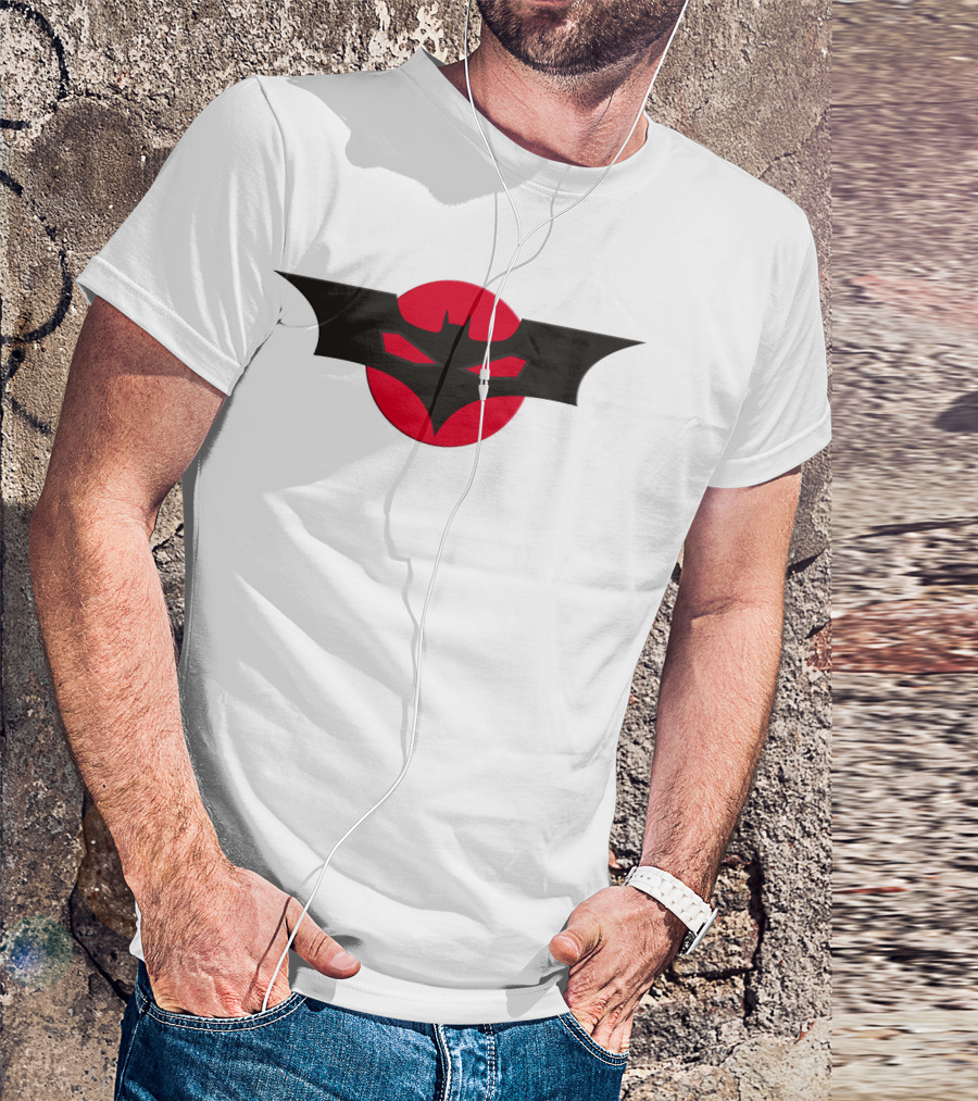 Eye Man Super Bat Symbol Red Circle T-Shirt