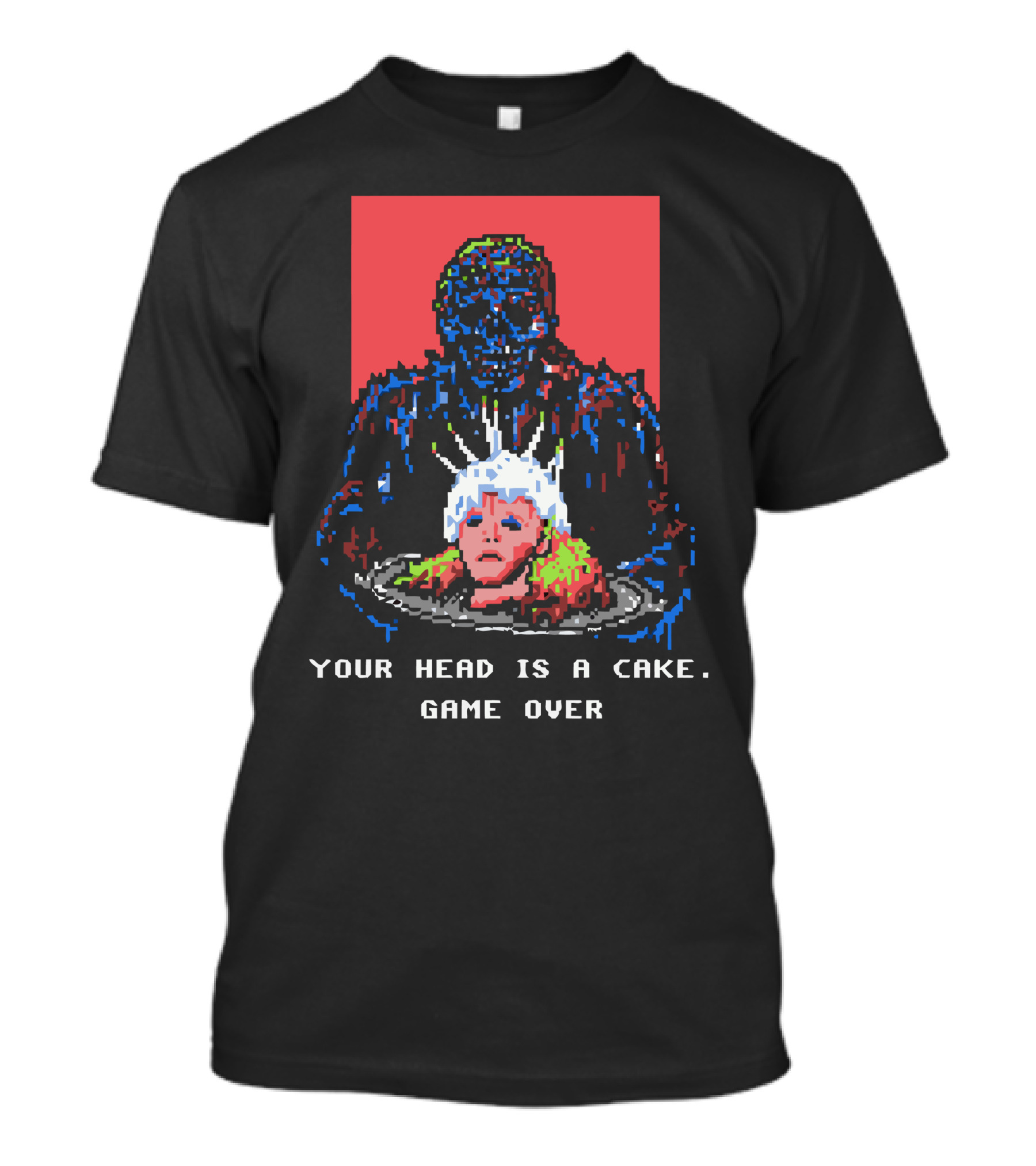 Your Head Is A Cake Game Over Bedelia T-Shirt