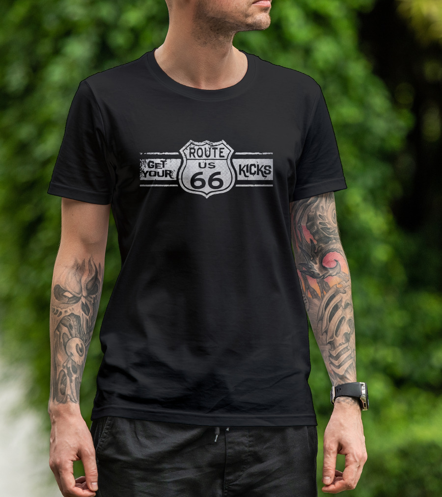 Get Your Kicks On Route US 66 T-Shirt