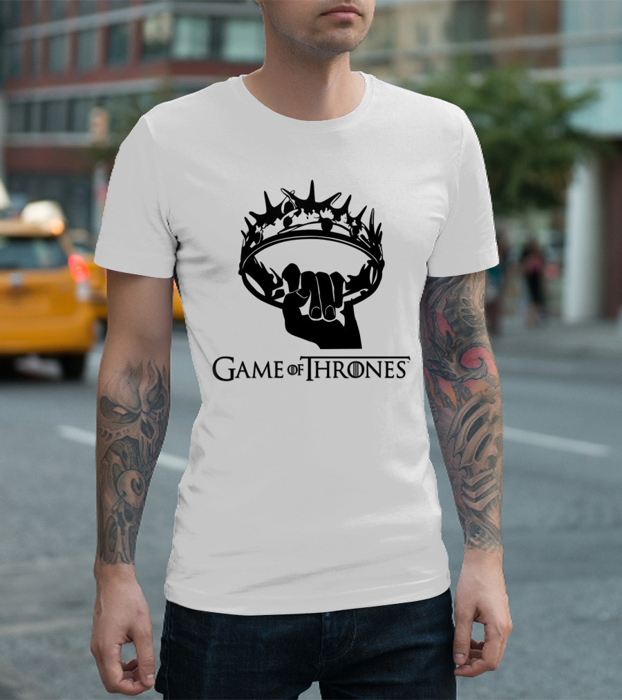 Game of Thrones Iron Throne Crown T-Shirt