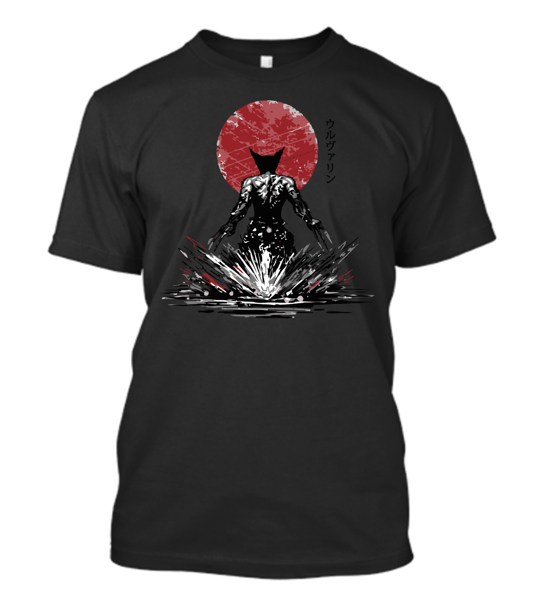Immortal Wolverine Japanese Red Sun Splash T-Shirt