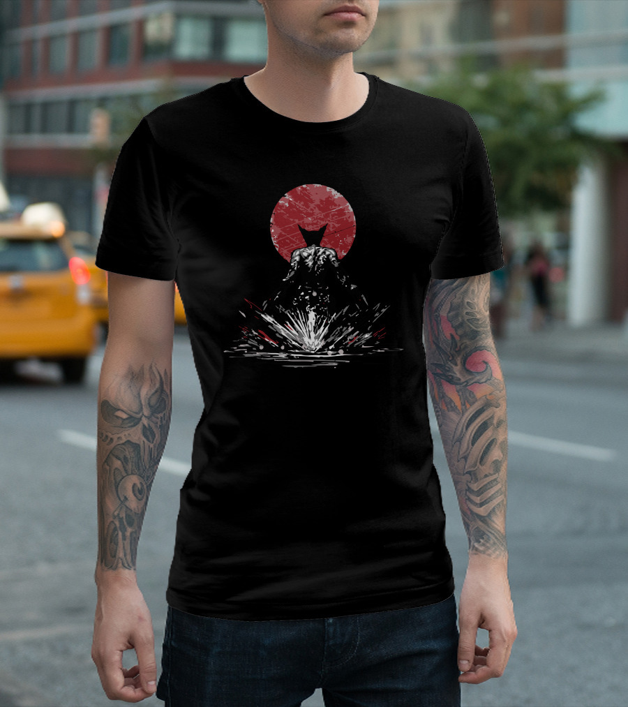 Immortal Wolverine Japanese Red Sun Splash T-Shirt