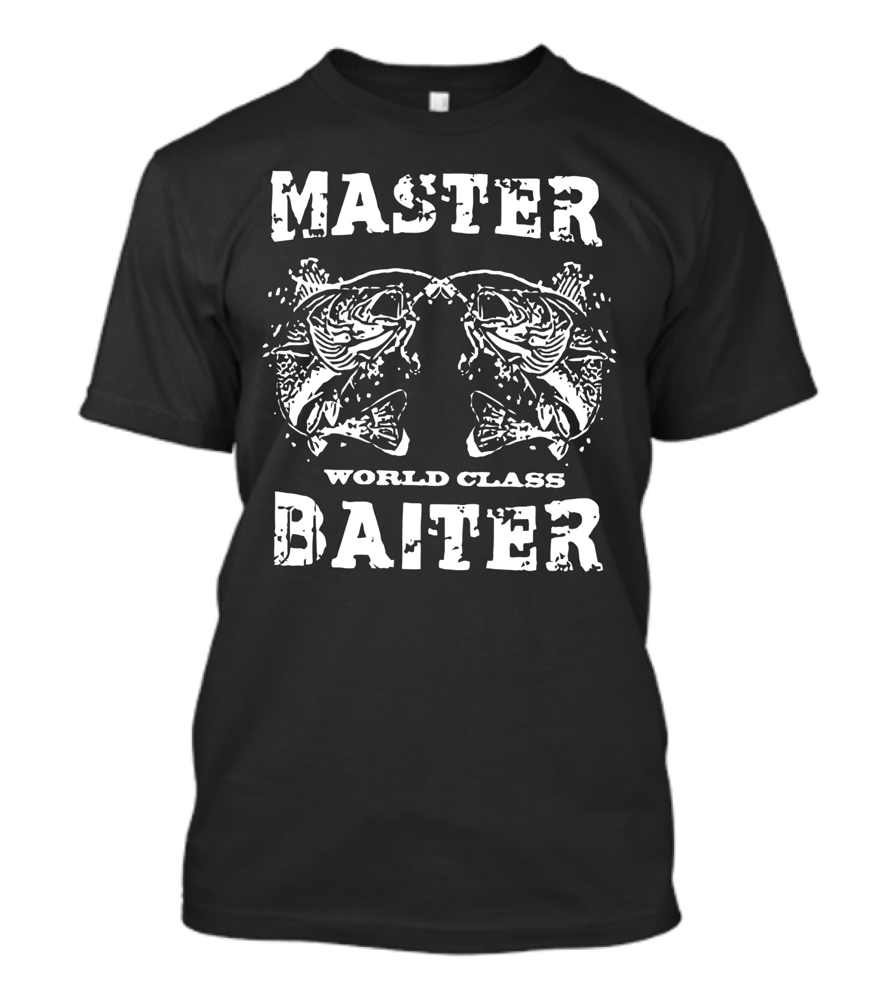 Master Baiter World Class Fish Handshake T-Shirt