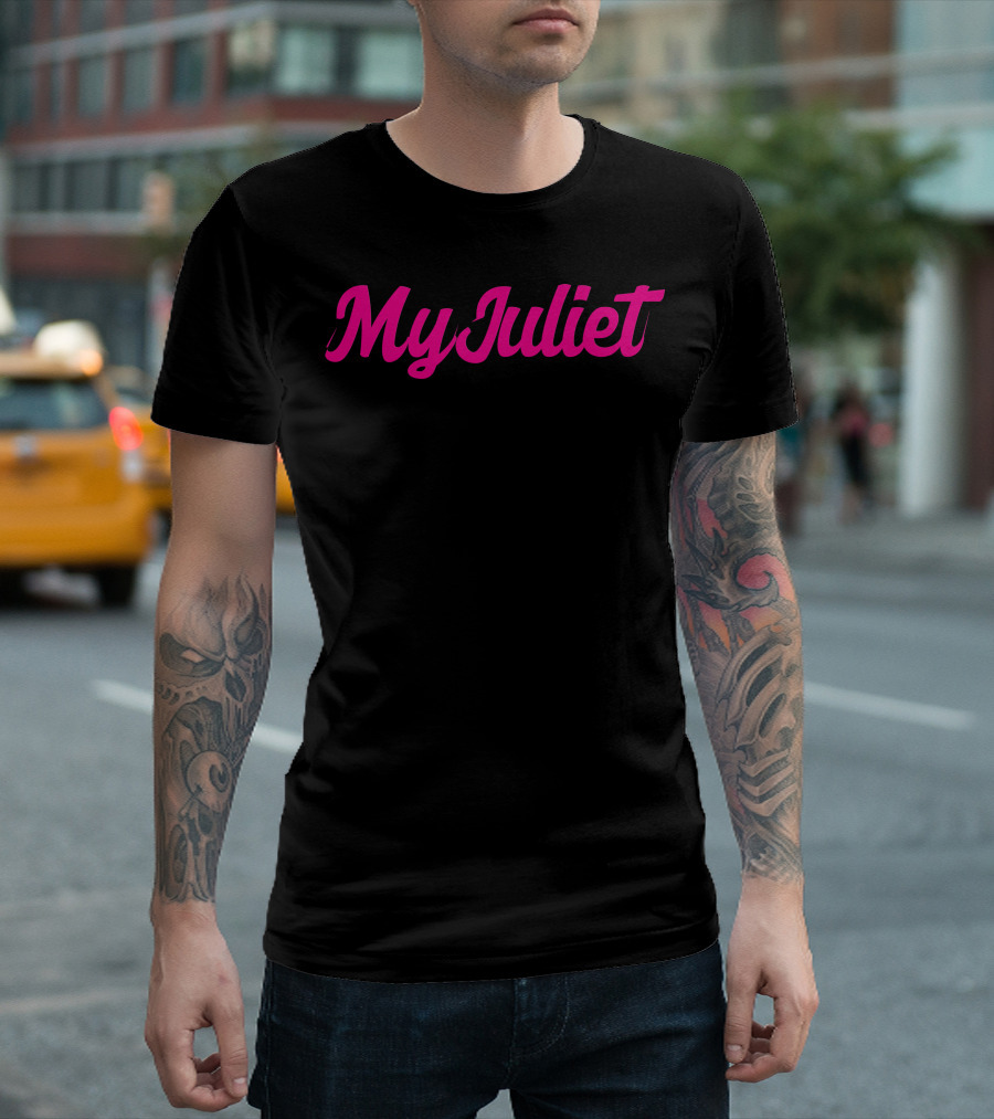 My Juliet Pink Script T-Shirt