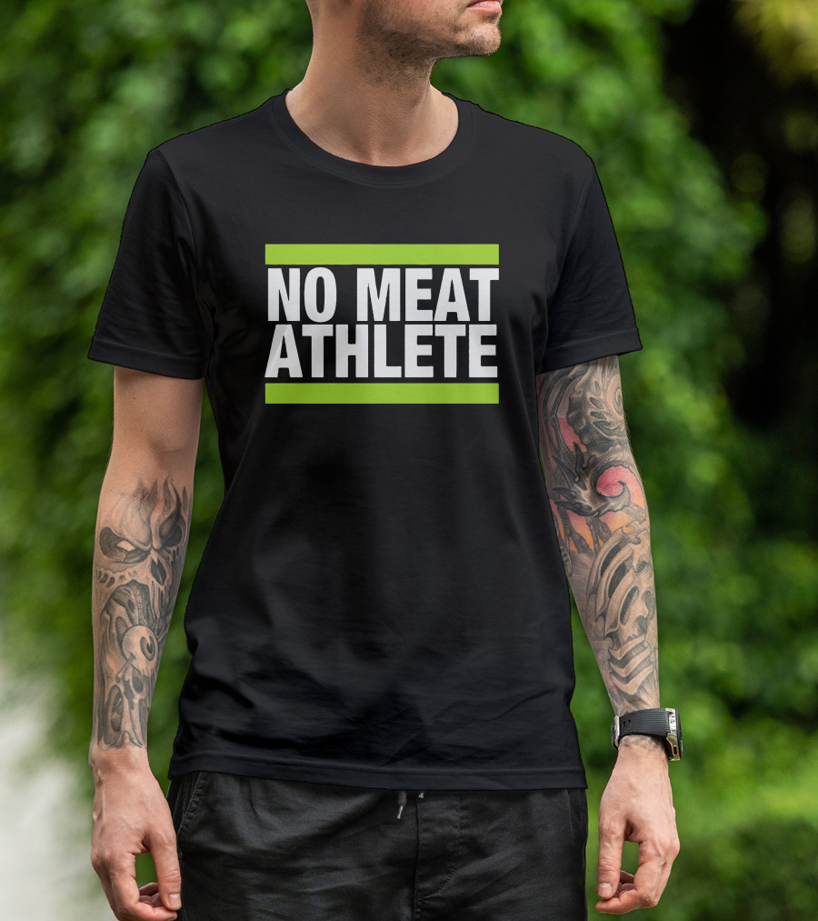 No Meat Athlete Vegetarian Fitness T-Shirt