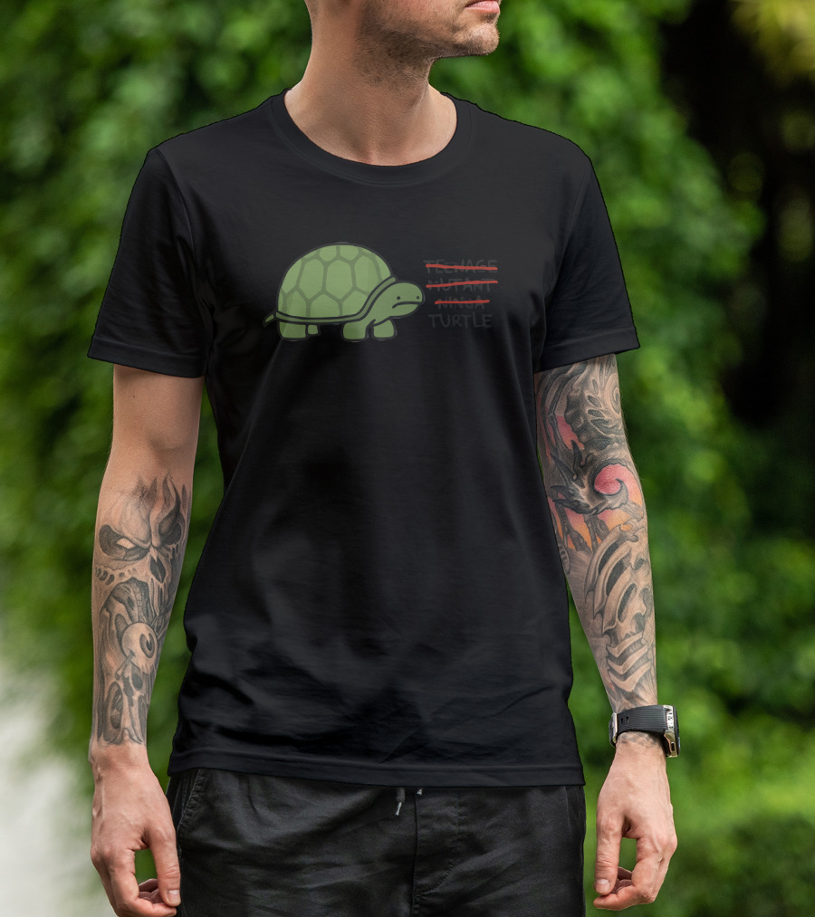 Pretentious Fancy Regular Normal Ass Turtle T-Shirt