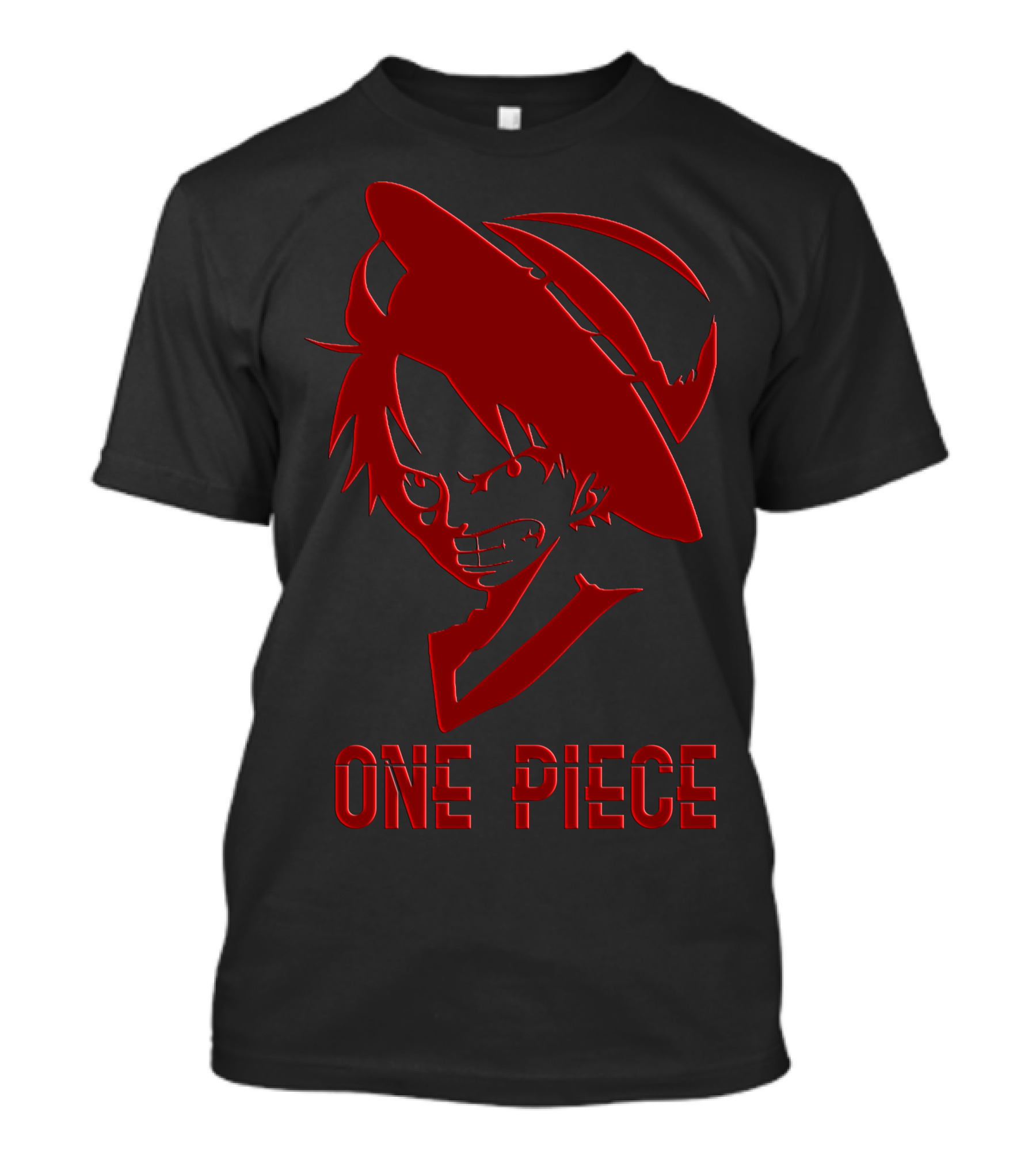 One Piece Luffy Red T-Shirt