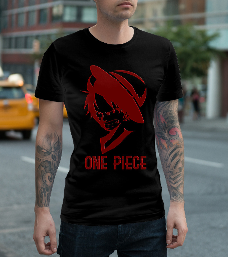 One Piece Luffy Red T-Shirt
