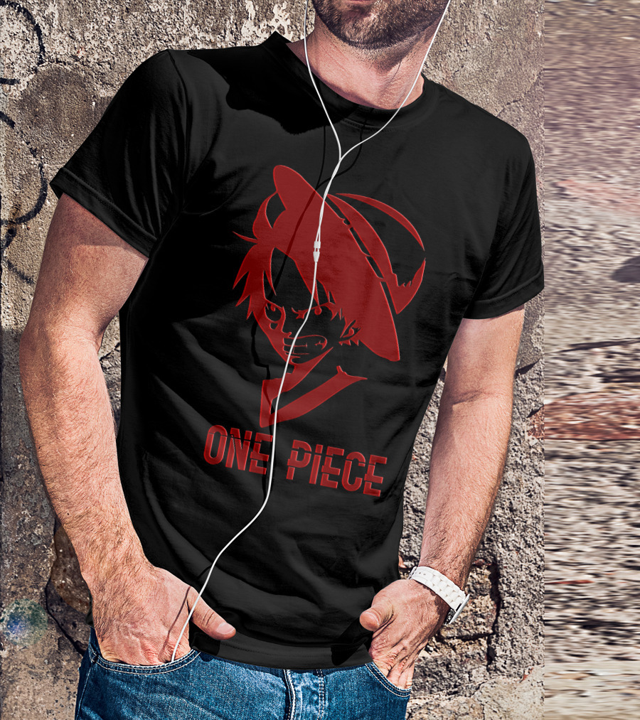 One Piece Luffy Red T-Shirt