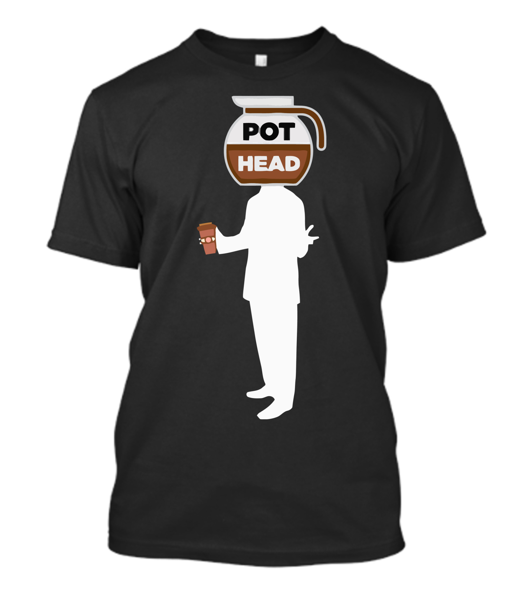 Pot Head Coffee Mug T-Shirt
