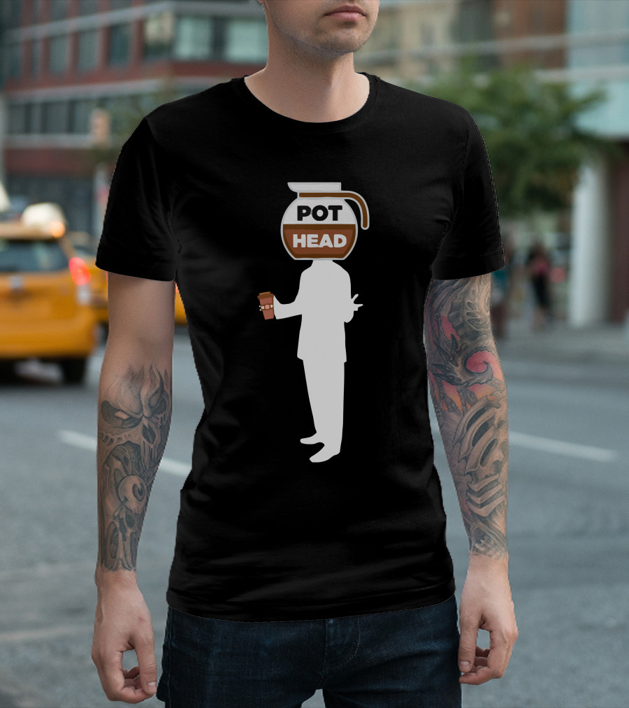 Pot Head Coffee Mug T-Shirt