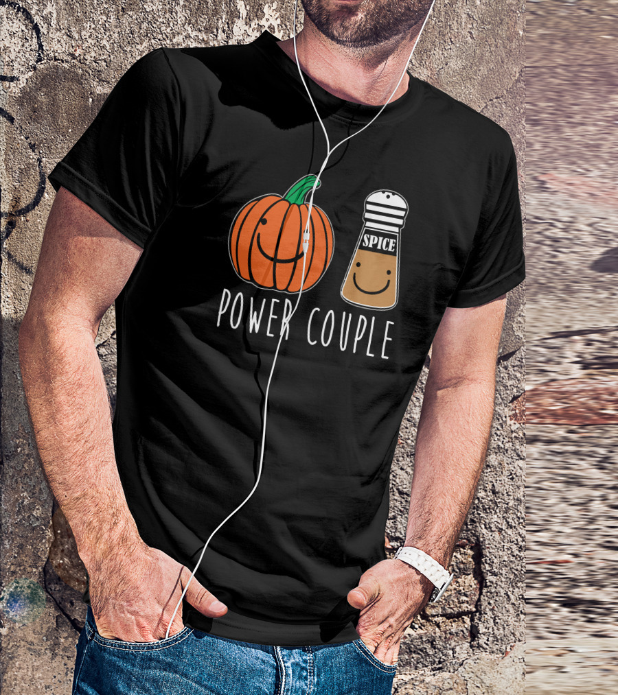 Power Couple Pumpkin Spice T-Shirt