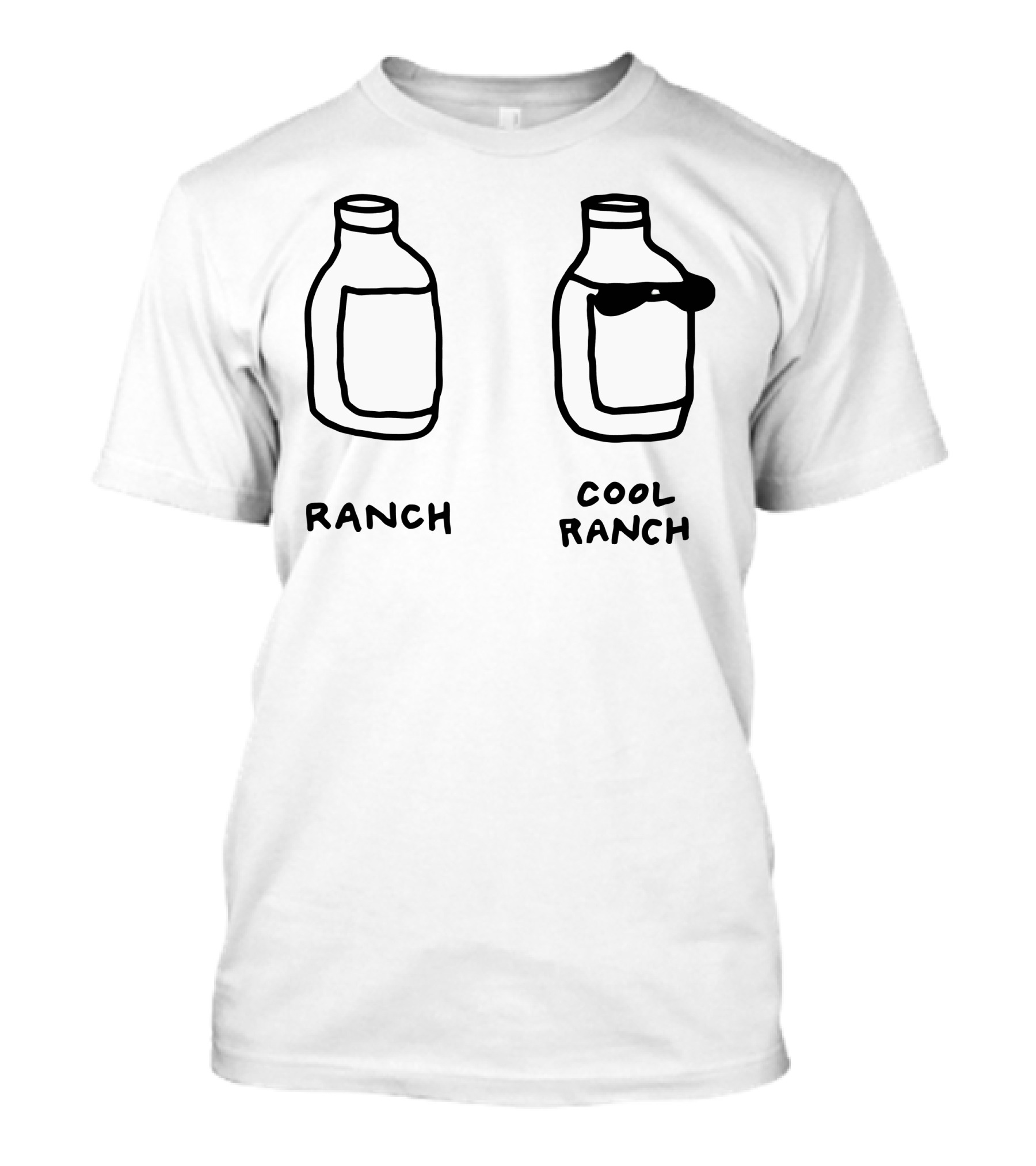 Ranch Cool Ranch Bottles With Sunglasses T-Shirt