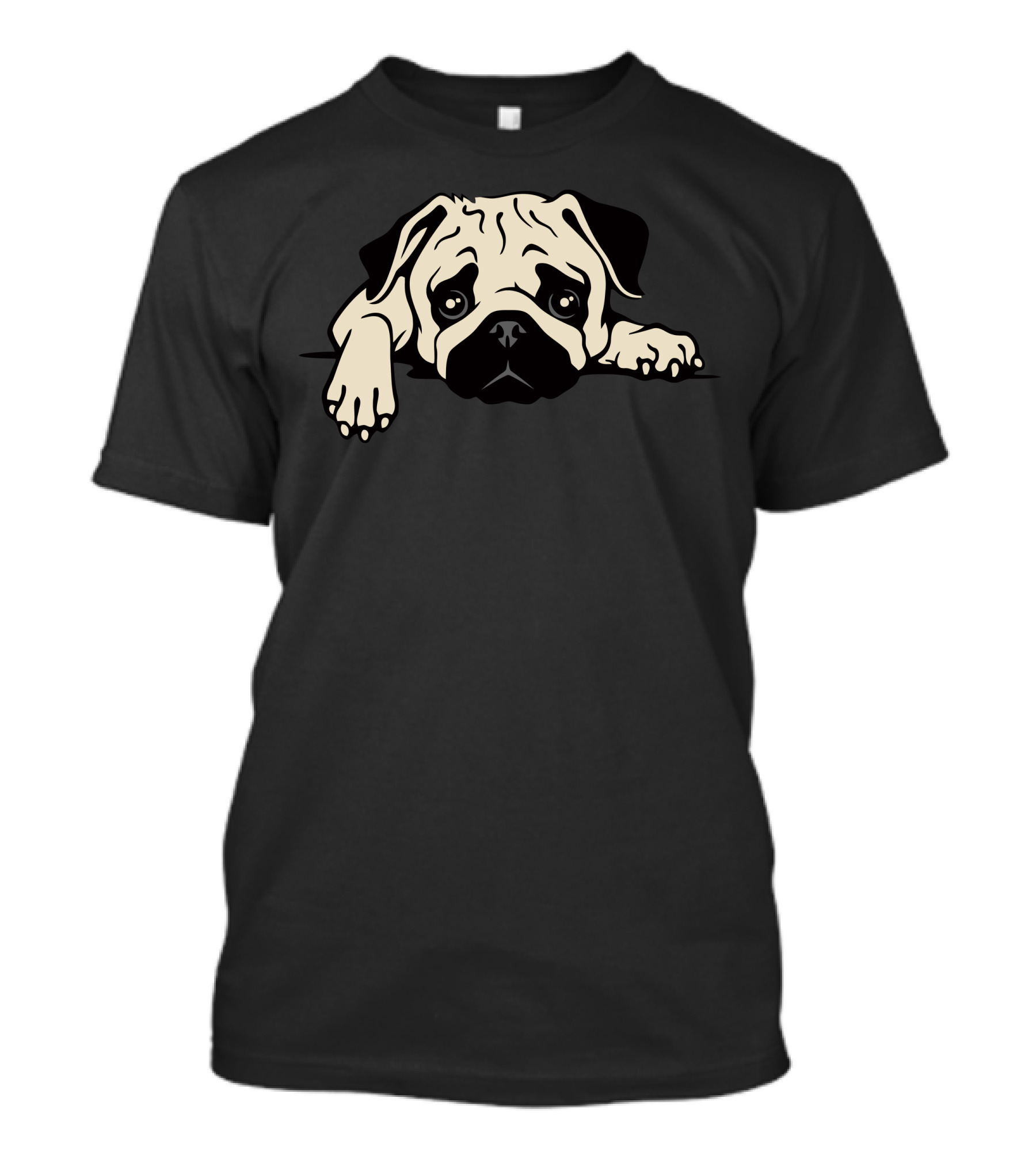 Ruff Patch Rescue Mascot Pug T-Shirt