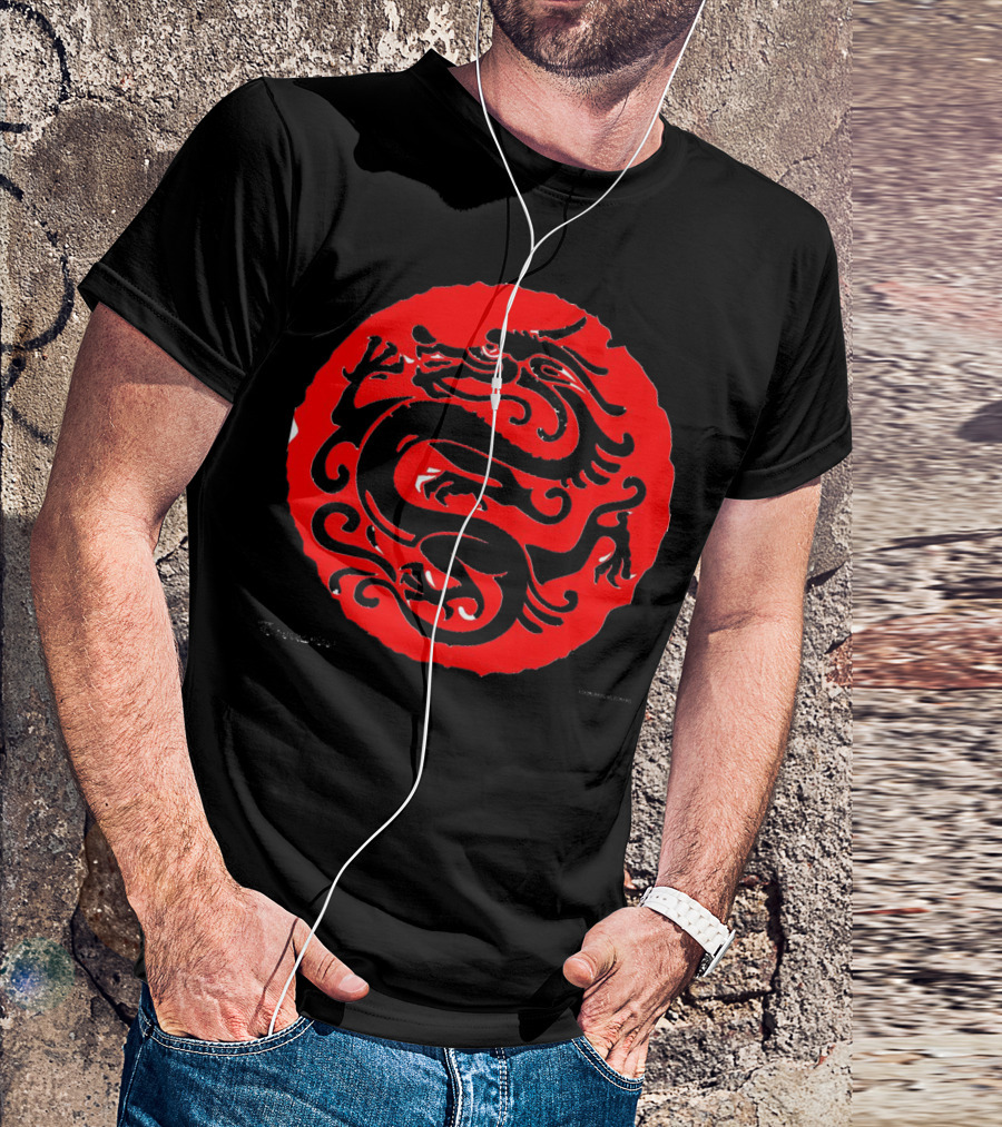 The Dragon Nest Red Mythical Emblem T-Shirt