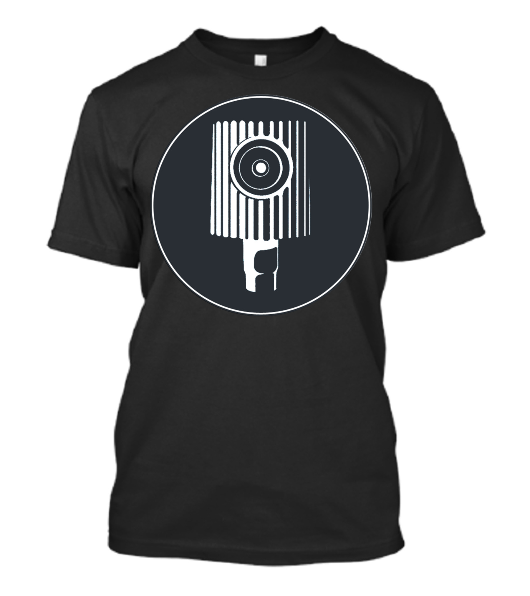This Micropon Badge Icon Retro Audio Device T-Shirt