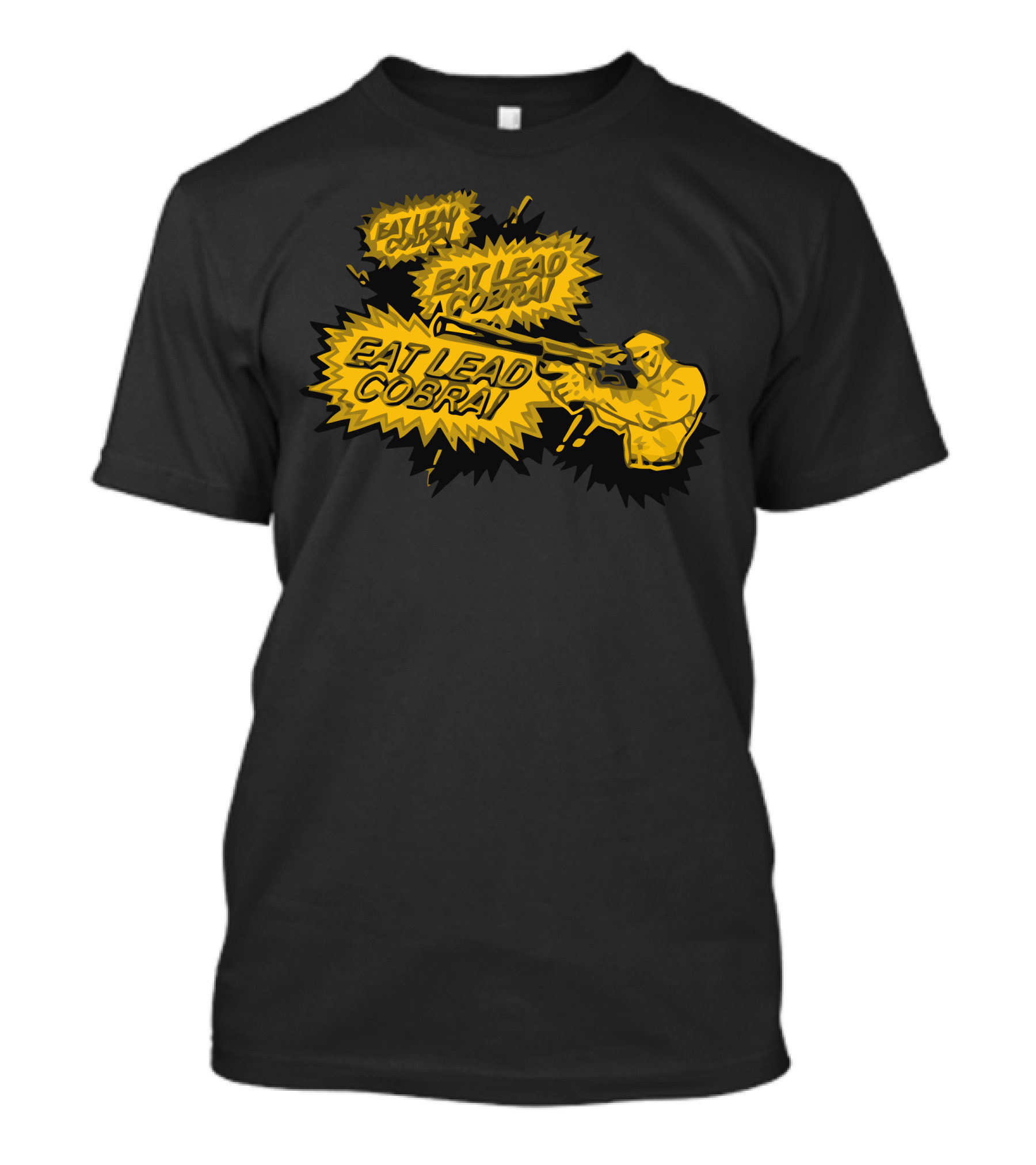 Eat Lead Cobra Retro Action Comic T-Shirt