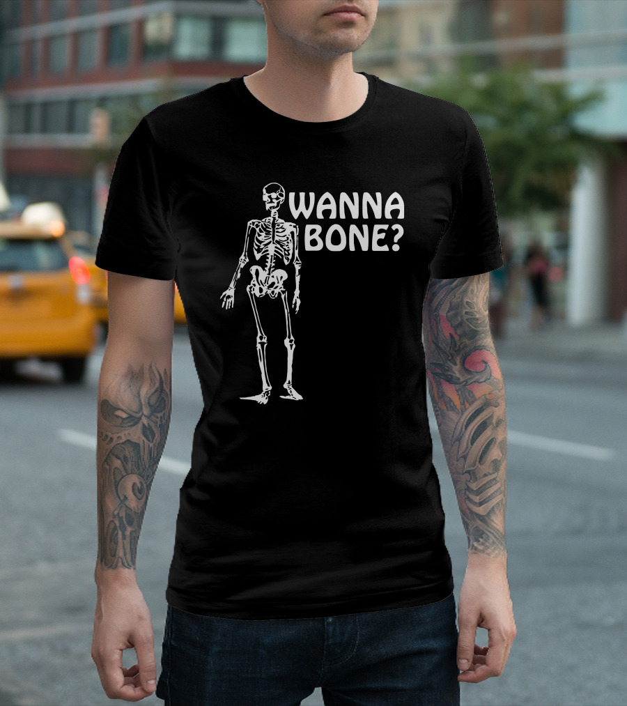 WANNA BONE Skeleton T-Shirt