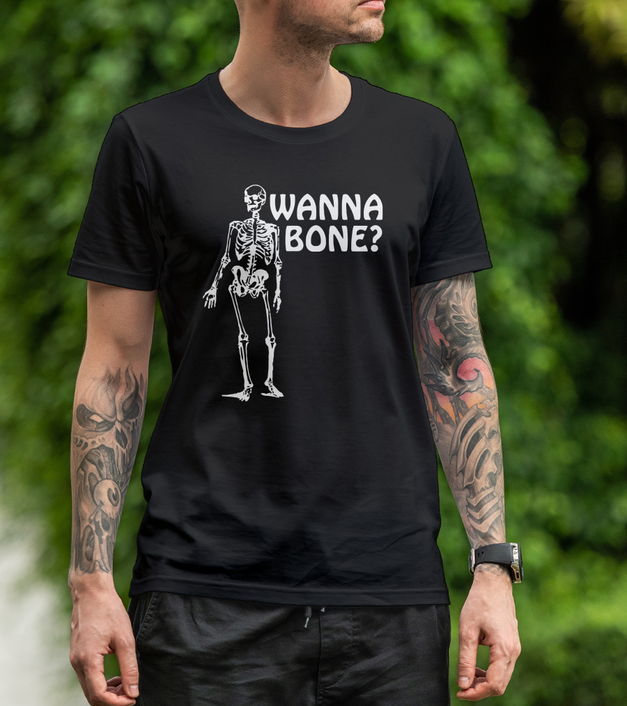 WANNA BONE Skeleton T-Shirt