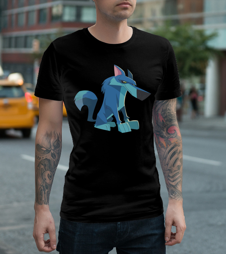 Animal Funny Best Blue Cartoon Canine T-Shirt