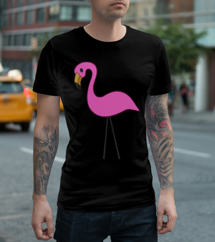 Pink Flamingo Animal T-Shirt
