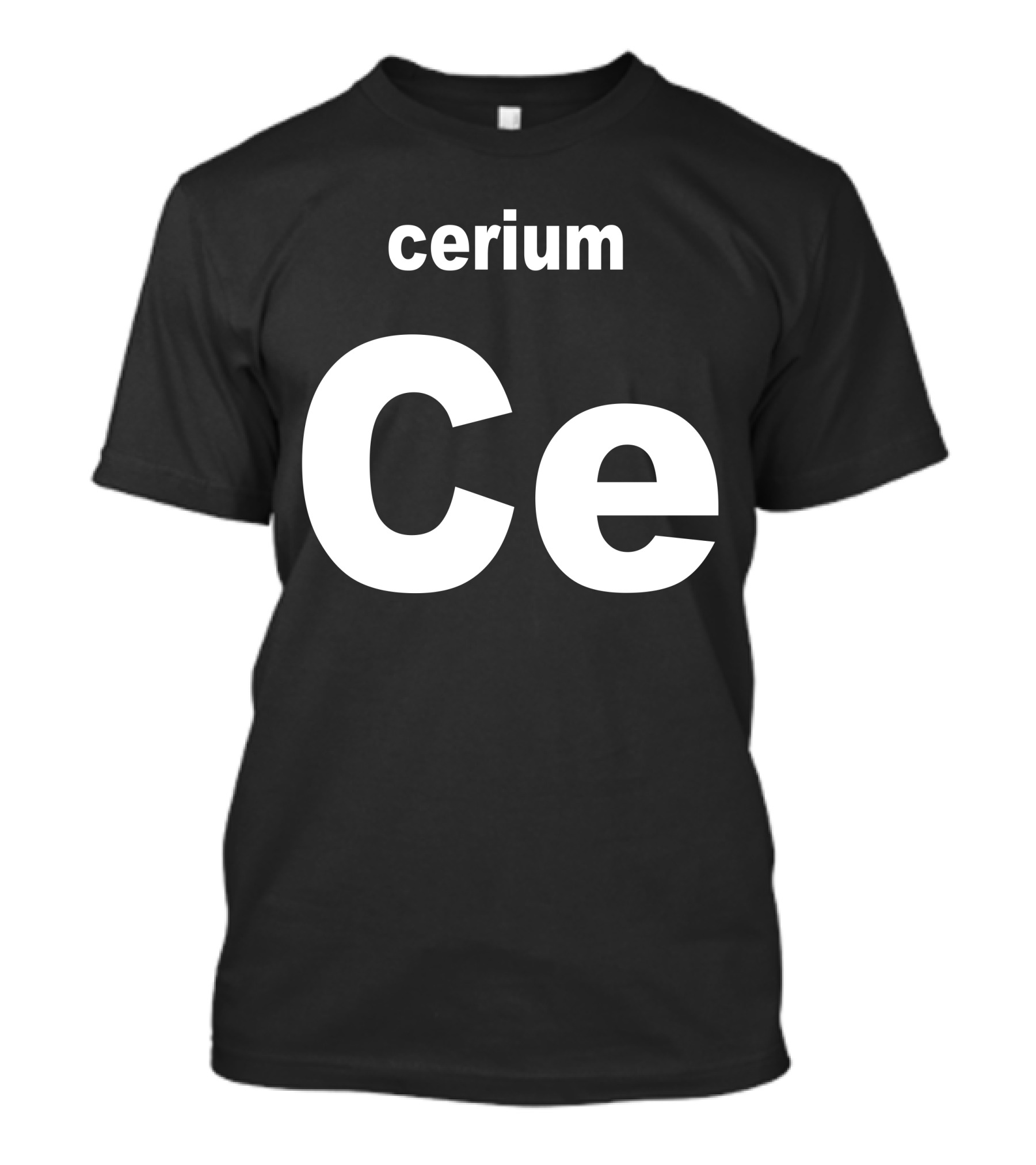 Cerium Ce Periodic Table Element T-Shirt