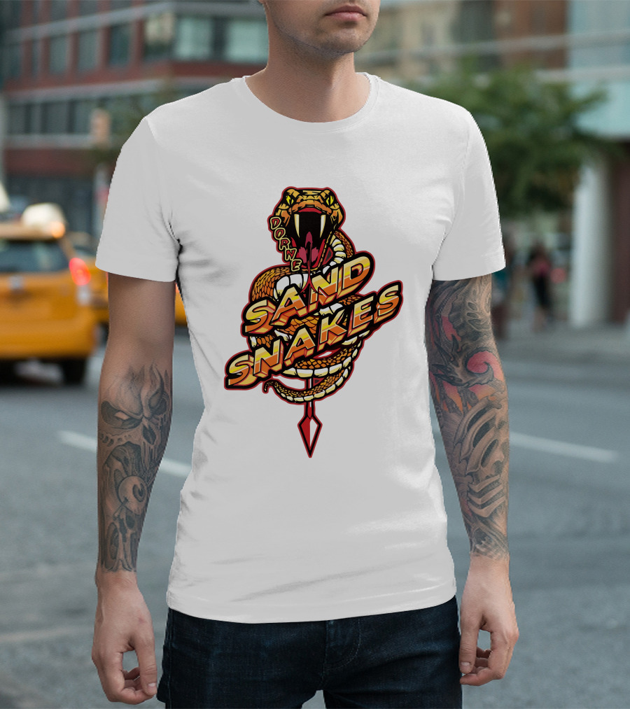 Dorne Sandsnakes Snake And Spear T-Shirt
