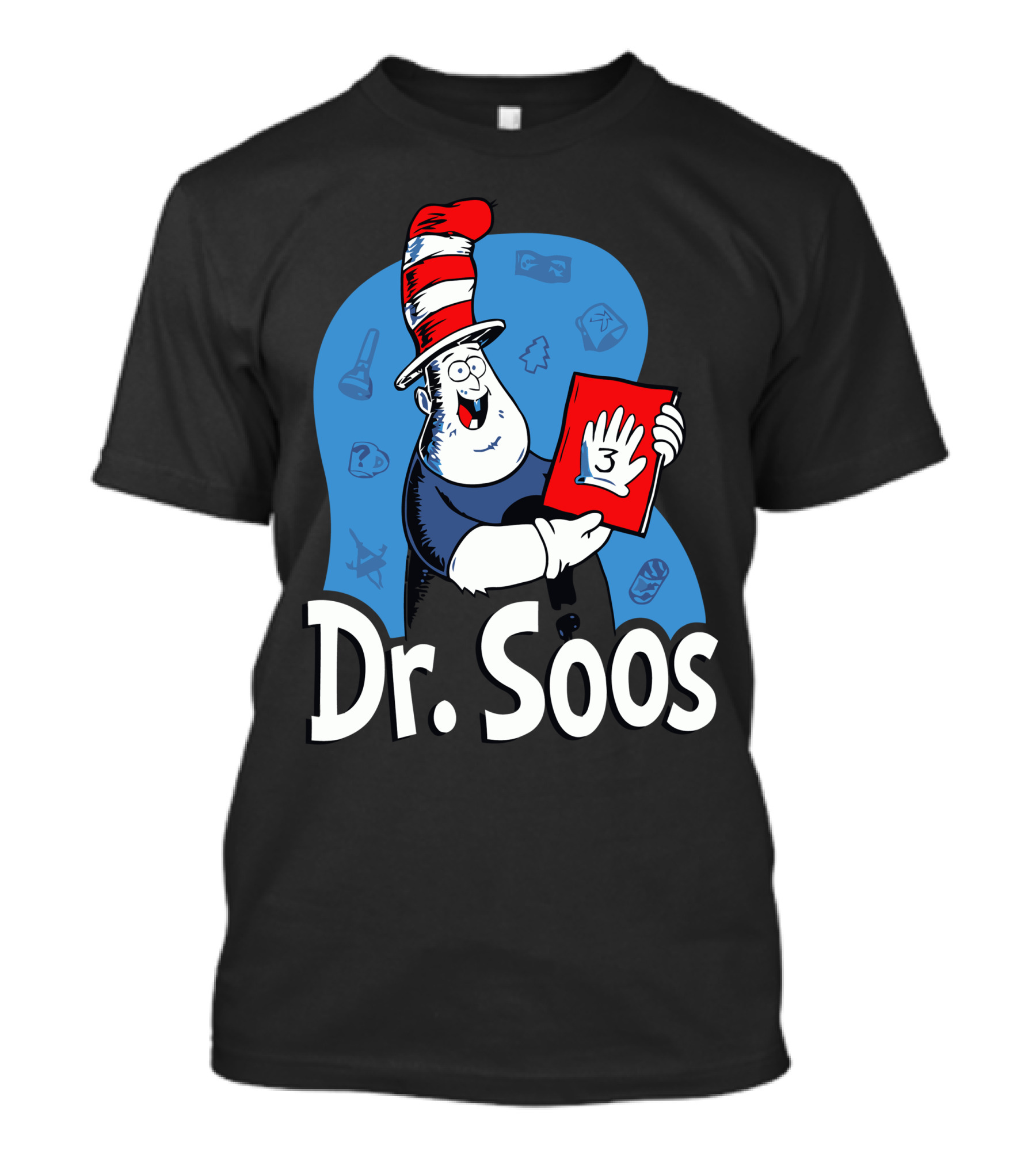Dr Soos Gravity Falls Seuss Parody Cartoon Mashup T-Shirt