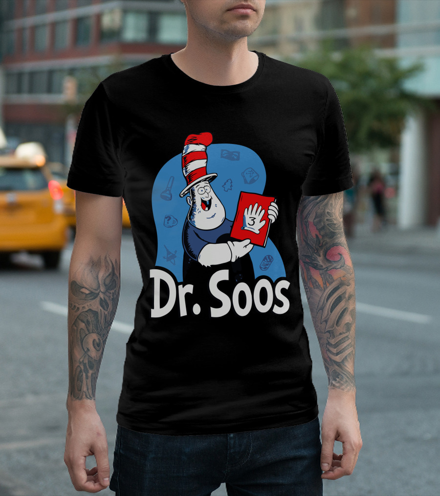 Dr Soos Gravity Falls Seuss Parody Cartoon Mashup T-Shirt