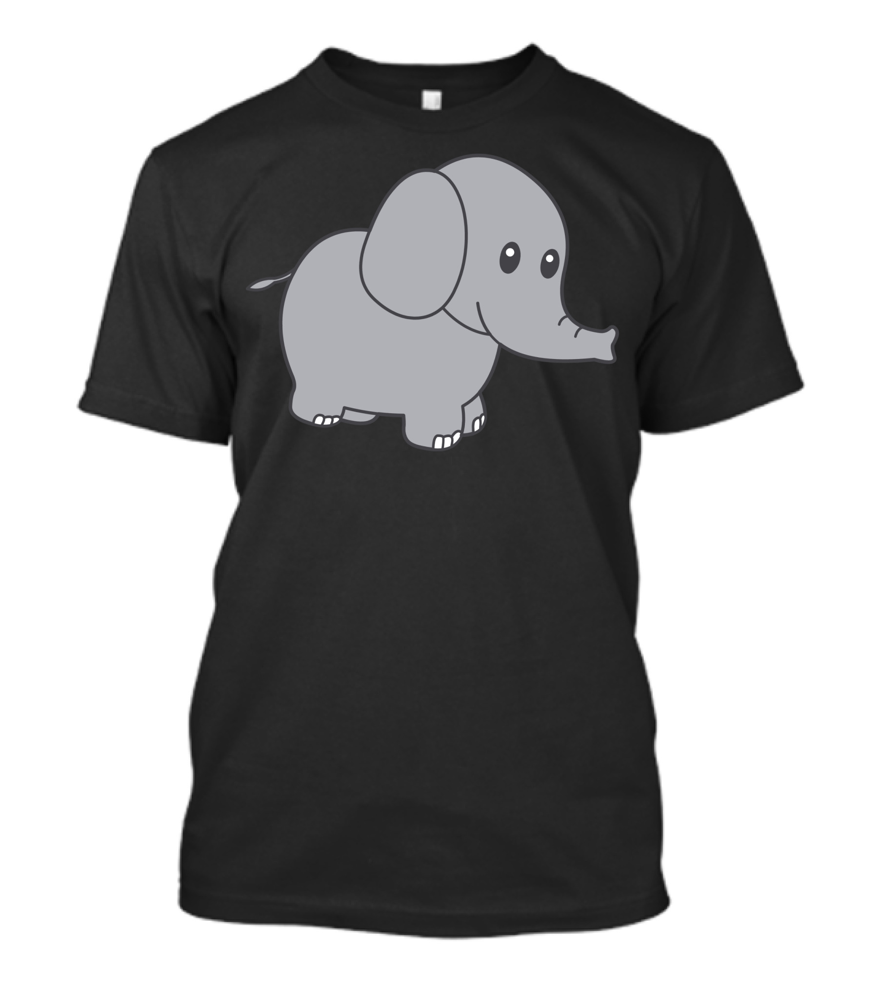 Cute Cartoon Elephant T-Shirt