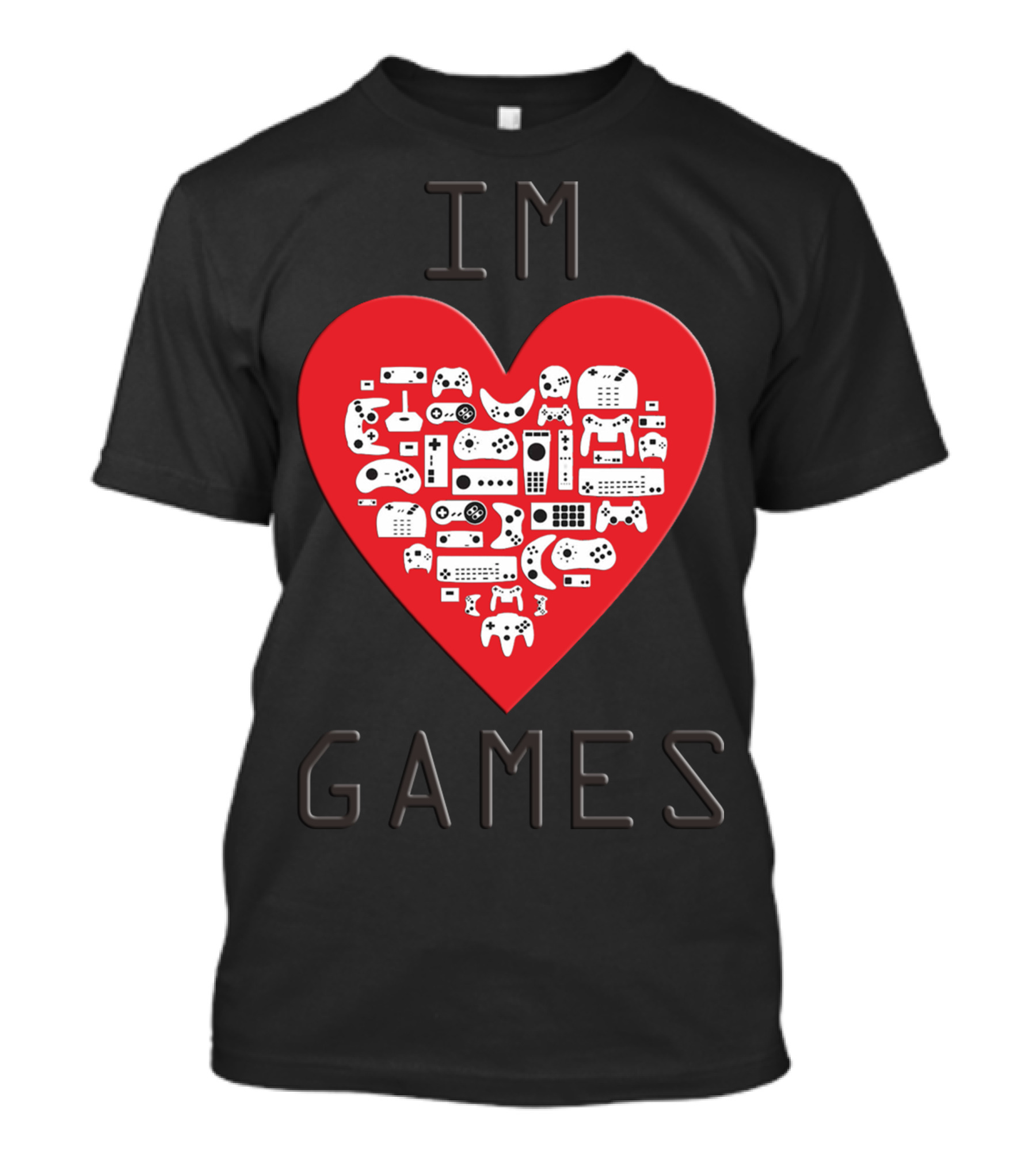IM Heart Games Controller Compilation T-Shirt