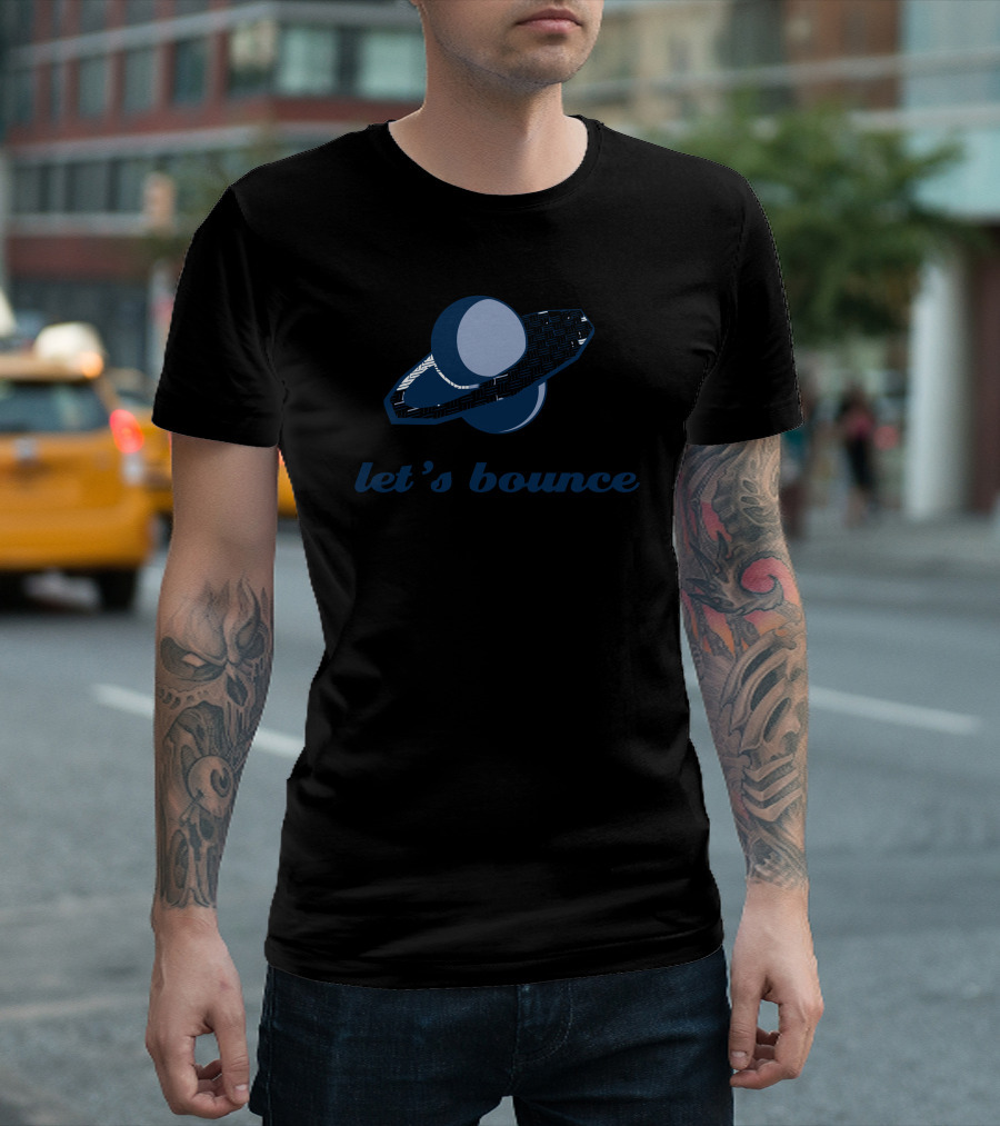 Let's Bounce Saturn Planets Orbital Fun T-Shirt
