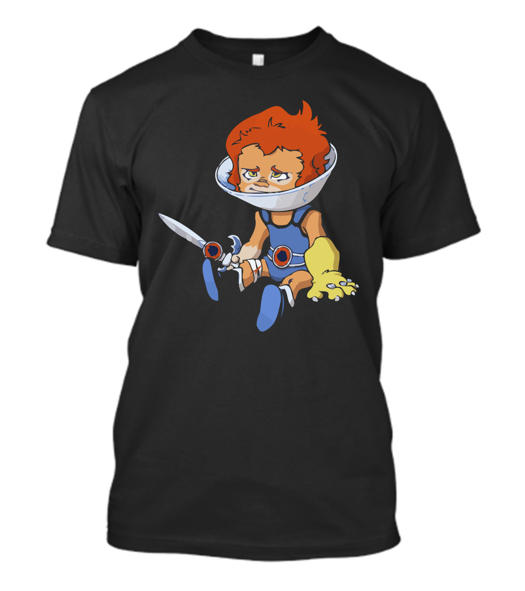 Lion-O With Sword Despondent Expression T-Shirt