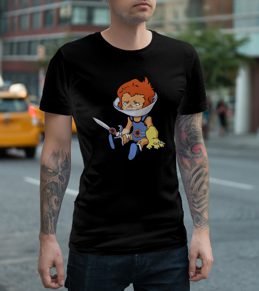 Lion-O With Sword Despondent Expression T-Shirt