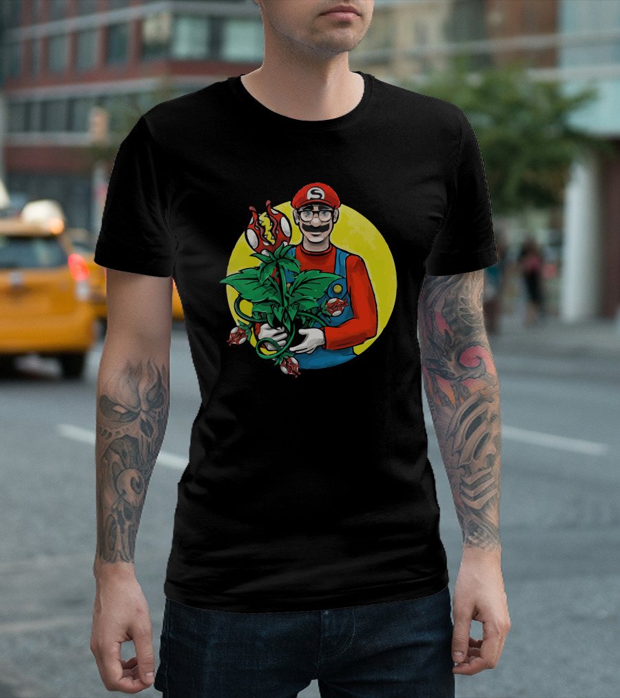 Super Plumber's Piranha Paradise Kingdom of Horrors T-Shirt
