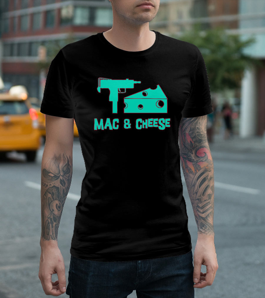 MAC And Cheese Gun T-Shirt