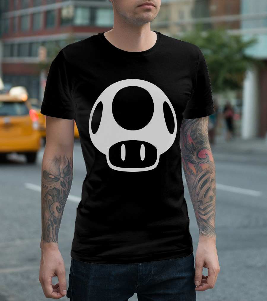 Super Mario Mushroom Masroom T-Shirt