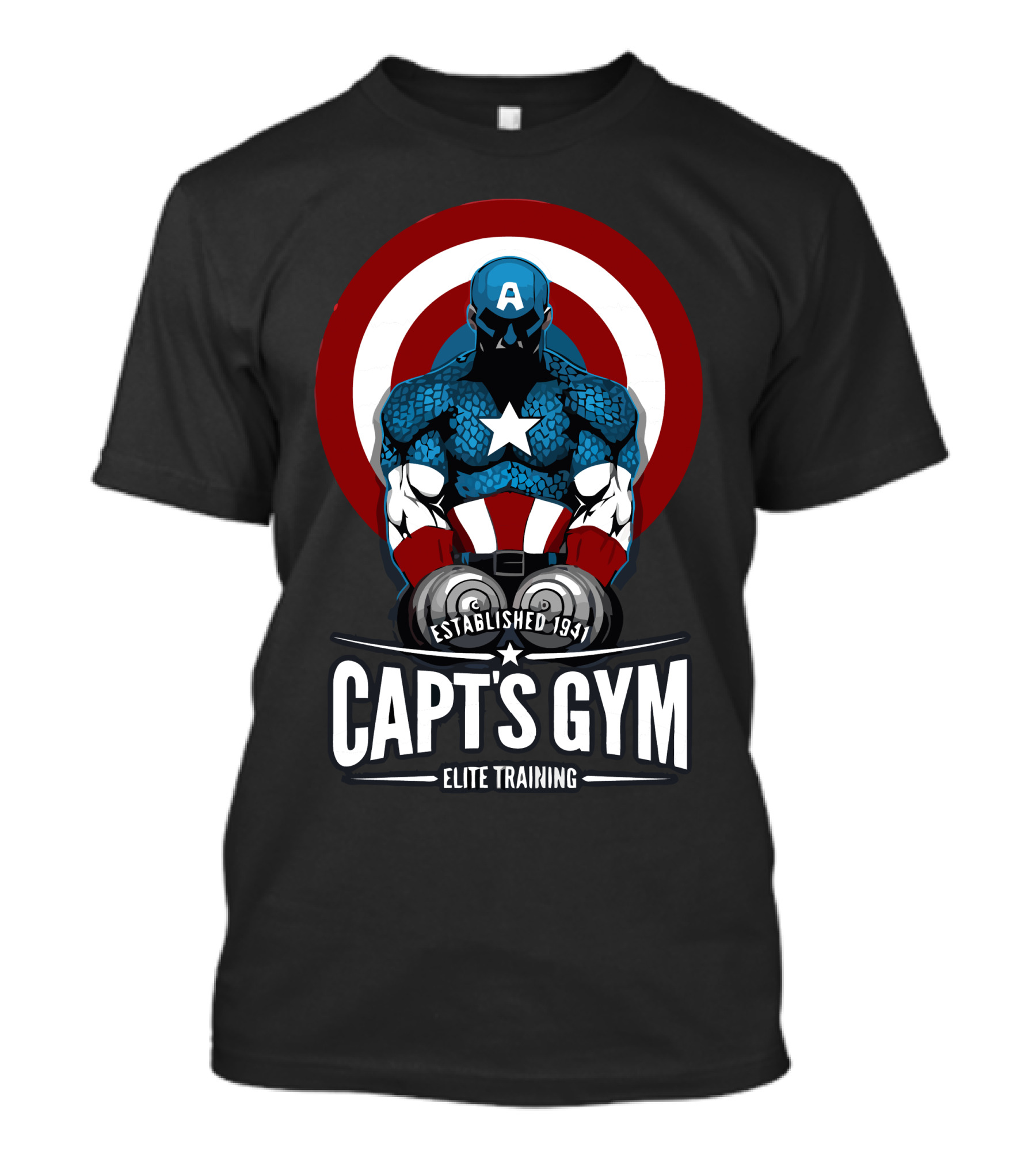 CAPT'S GYM Established 1941 Elite Training T-Shirt