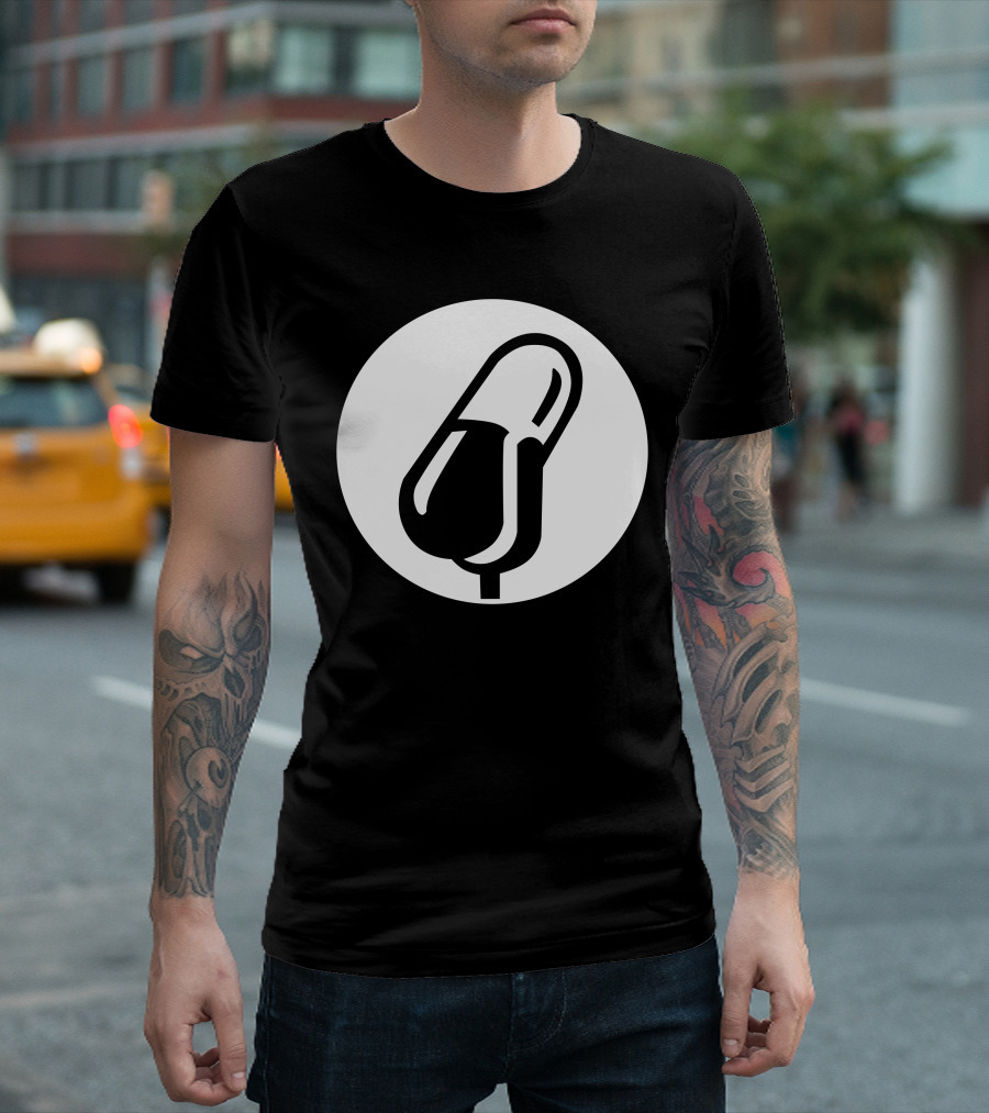 Mic Capsule Icon Circle T-Shirt